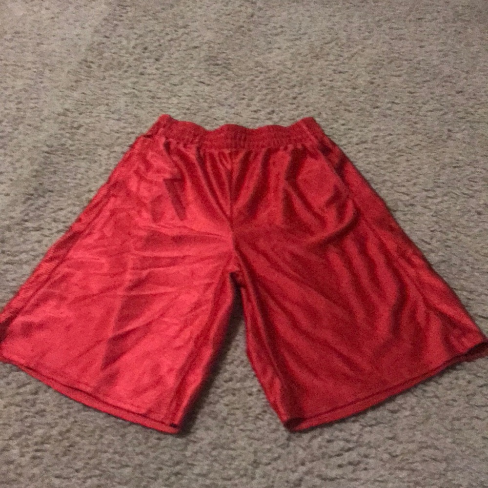Red shorts for any gender